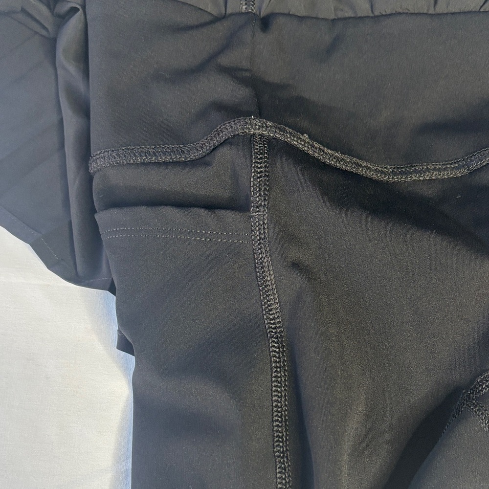 🖤 Spanx Black Skort Women’s Small Pull-On Tummy Control Athletic Skirt Shorts - Picture 11 of 12